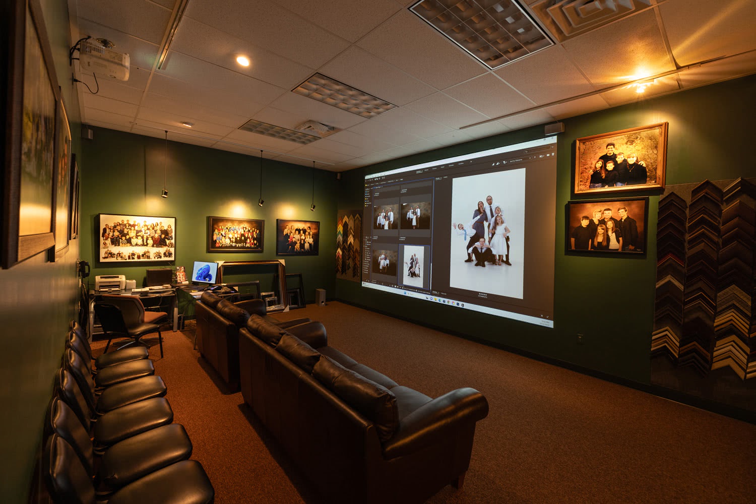 Photo viewing room